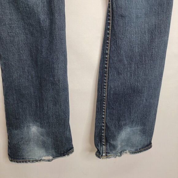 Silver Alex Distressed Denim Jeans Size 25 - Picture 7 of 11